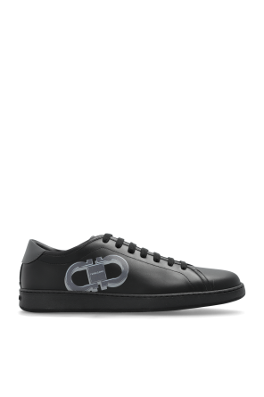 スニーカー FENDI SS25 Black leather Domino sneakers (7E1706NA7 F0QA1) Fendi Sneakers Domino | Men's Shoes | Vitkac